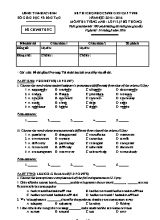 Đề thi học sinh giỏi Tiếng anh lớp 12 - Năm học 2015-2016 - Sở GD & ĐT Bắc Ninh